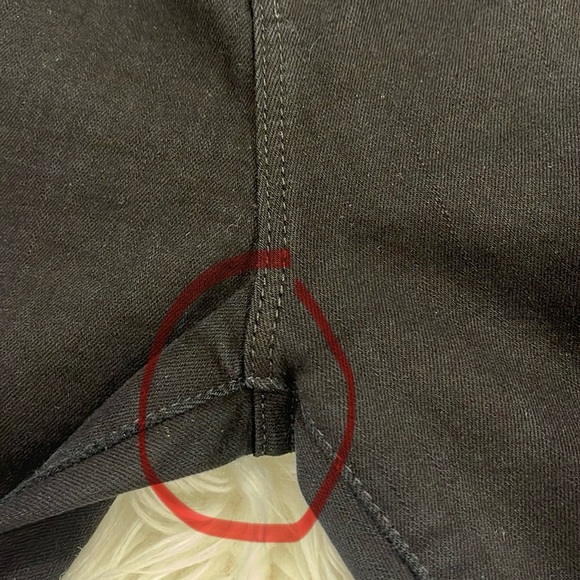 Frame Ali High Rise Cigarette Black Noir Jeans - Picture 15 of 16